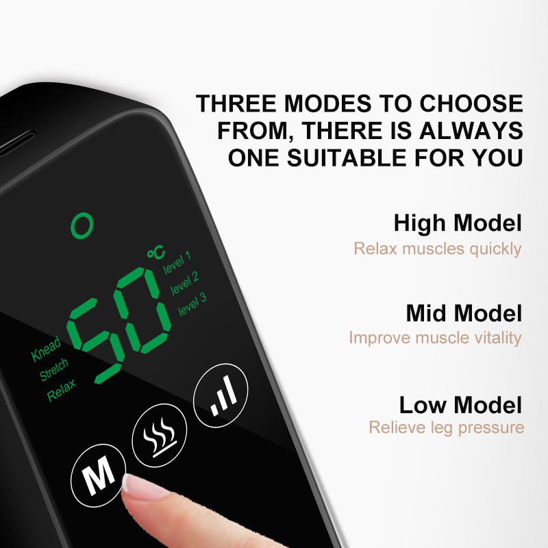 Smart Touchscreen Control Calf Massager