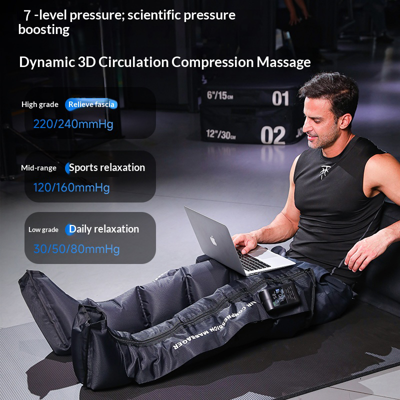 F-909 AIR COMPRESSION RECOVERY BOOTS LEG MASSAGER